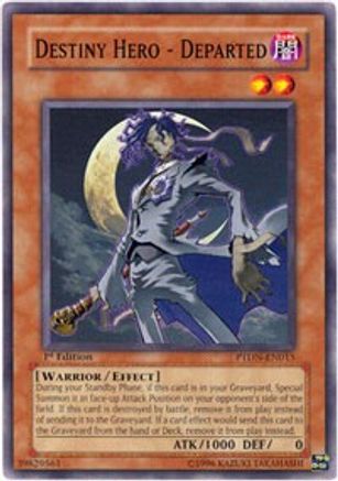 Destiny Hero - Departed (PTDN-EN015) - Phantom Darkness Unlimited Phantom Darkness Yugioh Single  Squirtle Squad Card Shop.