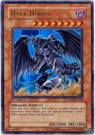 Dark Horus (PTDN-EN016) - Phantom Darkness Unlimited Phantom Darkness Yugioh Single  Squirtle Squad Card Shop.