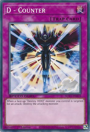 D - Counter (SGX1-ENB19) - Speed Duel GX: Duel Academy Box 1st Edition Speed Duel GX: Duel Academy Box Yugioh Single  Squirtle Squad Card Shop.