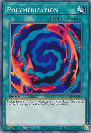 Polymerization (G) (SGX1-ENG11) - Speed Duel GX: Duel Academy Box 1st Edition Speed Duel GX: Duel Academy Box Yugioh Single  Squirtle Squad Card Shop.