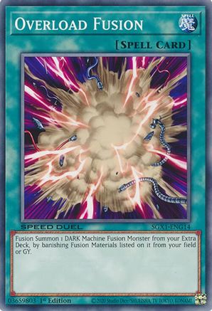 Overload Fusion (SGX1-ENG14) - Speed Duel GX: Duel Academy Box 1st Edition Speed Duel GX: Duel Academy Box Yugioh Single  Squirtle Squad Card Shop.
