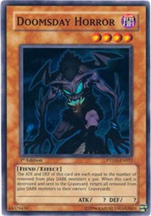 Doomsday Horror (PTDN-EN022) - Phantom Darkness Unlimited Phantom Darkness Yugioh Single  Squirtle Squad Card Shop.