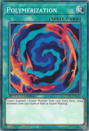 Polymerization (C) (SGX1-ENC12) - Speed Duel GX: Duel Academy Box 1st Edition Speed Duel GX: Duel Academy Box Yugioh Single  Squirtle Squad Card Shop.