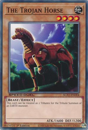 The Trojan Horse (SGX1-END04) - Speed Duel GX: Duel Academy Box 1st Edition Speed Duel GX: Duel Academy Box Yugioh Single  Squirtle Squad Card Shop.