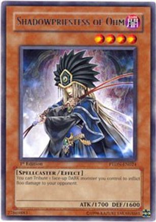 Shadowpriestess of Ohm (PTDN-EN024) - Phantom Darkness 1st Edition Phantom Darkness Yugioh Single  Squirtle Squad Card Shop.