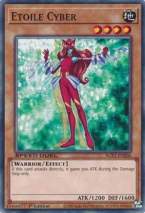 Etoile Cyber (SGX1-ENE06) - Speed Duel GX: Duel Academy Box 1st Edition Speed Duel GX: Duel Academy Box Yugioh Single  Squirtle Squad Card Shop.