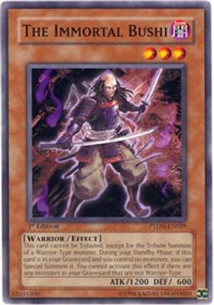 The Immortal Bushi (PTDN-EN029) - Phantom Darkness Unlimited Phantom Darkness Yugioh Single  Squirtle Squad Card Shop.