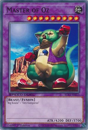 Master of Oz (SGX1-ENI13) - Speed Duel GX: Duel Academy Box 1st Edition Speed Duel GX: Duel Academy Box Yugioh Single  Squirtle Squad Card Shop.