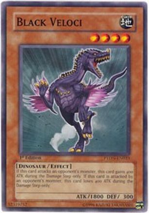 Black Veloci (PTDN-EN033) - Phantom Darkness 1st Edition Phantom Darkness Yugioh Single  Squirtle Squad Card Shop.