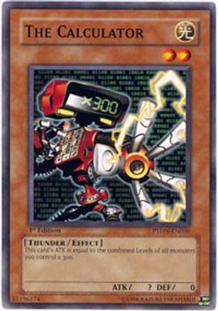 The Calculator (PTDN-EN036) - Phantom Darkness 1st Edition Phantom Darkness Yugioh Single  Squirtle Squad Card Shop.