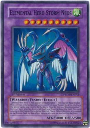 Elemental Hero Storm Neos (PTDN-EN043) - Phantom Darkness 1st Edition Phantom Darkness Yugioh Single  Squirtle Squad Card Shop.