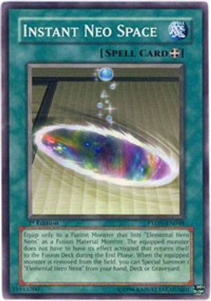 Instant Neo Space (PTDN-EN048) - Phantom Darkness 1st Edition Phantom Darkness Yugioh Single  Squirtle Squad Card Shop.