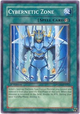 Cybernetic Zone (PTDN-EN052) - Phantom Darkness Unlimited Phantom Darkness Yugioh Single  Squirtle Squad Card Shop.