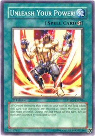 Unleash Your Power! (PTDN-EN056) - Phantom Darkness 1st Edition Phantom Darkness Yugioh Single  Squirtle Squad Card Shop.