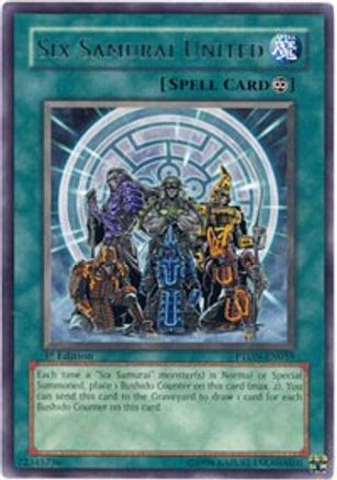 Six Samurai United (PTDN-EN059) - Phantom Darkness 1st Edition Phantom Darkness Yugioh Single  Squirtle Squad Card Shop.