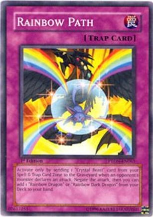 Rainbow Path (PTDN-EN063) - Phantom Darkness Unlimited Phantom Darkness Yugioh Single  Squirtle Squad Card Shop.