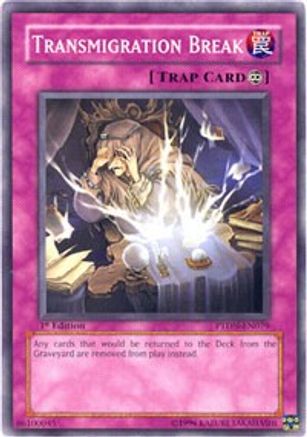 Transmigration Break (PTDN-EN079) - Phantom Darkness Unlimited Phantom Darkness Yugioh Single  Squirtle Squad Card Shop.