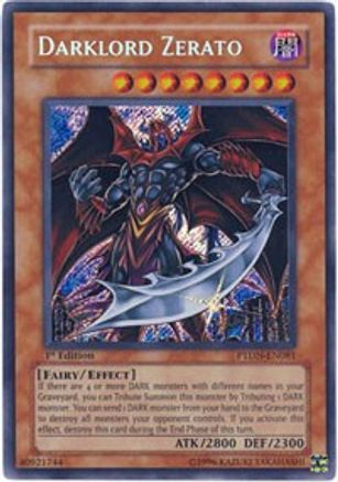 Darklord Zerato (PTDN-EN081) - Phantom Darkness 1st Edition Phantom Darkness Yugioh Single  Squirtle Squad Card Shop.