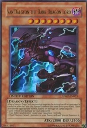 Van'Dalgyon the Dark Dragon Lord (JUMP-EN023) - Shonen Jump Magazine Promos Limited Shonen Jump Magazine Promos Yugioh Single  Squirtle Squad Card Shop.