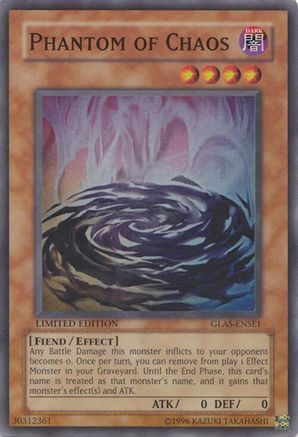 Phantom of Chaos (GLAS-ENSE1) - Gladiator's Assault SE Limited Gladiator's Assault SE Yugioh Single  Squirtle Squad Card Shop.