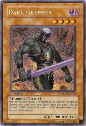 Dark Grepher (PTDN-EN000) - Phantom Darkness 1st Edition Phantom Darkness Yugioh Single  Squirtle Squad Card Shop.