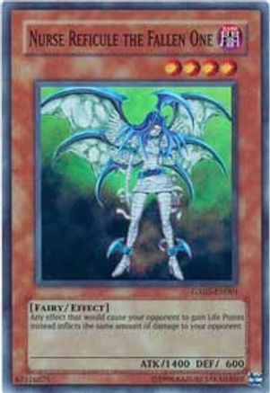Nurse Reficule the Fallen One (GX05-EN001) - PS2 Yugioh GX The Beginning of Destiny Limited PS2 Yugioh GX The Beginning of Destiny Yugioh Single  Squirtle Squad Card Shop.