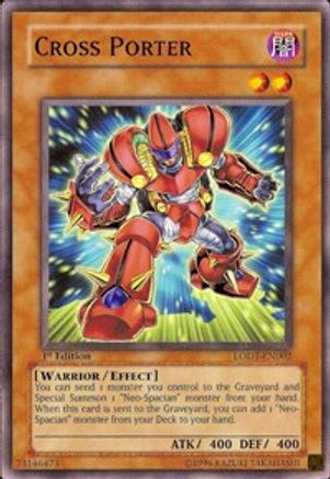Cross Porter (LODT-EN002) - Light of Destruction Unlimited Light of Destruction Yugioh Single  Squirtle Squad Card Shop.