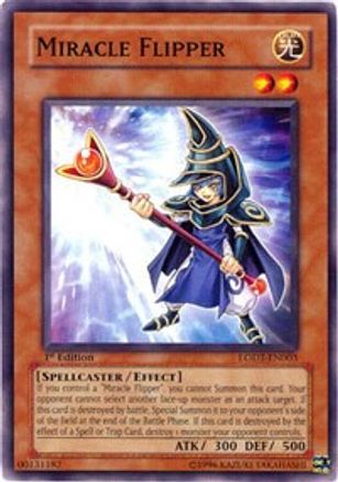 Miracle Flipper (LODT-EN003) - Light of Destruction Unlimited Light of Destruction Yugioh Single  Squirtle Squad Card Shop.