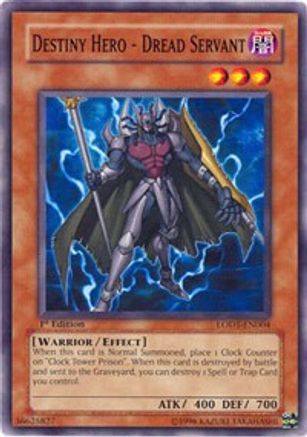 Destiny Hero - Dread Servant (LODT-EN004) - Light of Destruction 1st Edition Light of Destruction Yugioh Single  Squirtle Squad Card Shop.