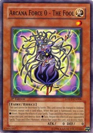 Arcana Force 0 - The Fool (LODT-EN008) - Light of Destruction Unlimited Light of Destruction Yugioh Single  Squirtle Squad Card Shop.