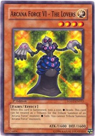 Arcana Force VI - The Lovers (LODT-EN012) - Light of Destruction 1st Edition Light of Destruction Yugioh Single  Squirtle Squad Card Shop.