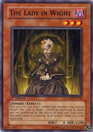 The Lady in Wight (LODT-EN038) - Light of Destruction Unlimited Light of Destruction Yugioh Single  Squirtle Squad Card Shop.