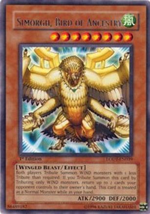 Simorgh, Bird of Ancestry (LODT-EN039) - Light of Destruction Unlimited Light of Destruction Yugioh Single  Squirtle Squad Card Shop.