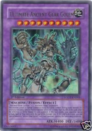Ultimate Ancient Gear Golem (LODT-EN043) - Light of Destruction 1st Edition Light of Destruction Yugioh Single  Squirtle Squad Card Shop.