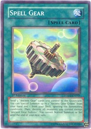 Spell Gear (LODT-EN049) - Light of Destruction 1st Edition Light of Destruction Yugioh Single  Squirtle Squad Card Shop.