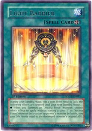 Light Barrier (LODT-EN051) - Light of Destruction Unlimited Light of Destruction Yugioh Single  Squirtle Squad Card Shop.