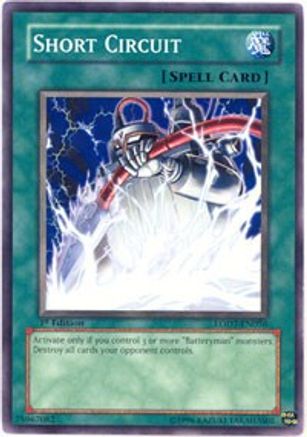 Short Circuit (LODT-EN056) - Light of Destruction 1st Edition Light of Destruction Yugioh Single  Squirtle Squad Card Shop.