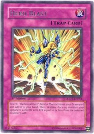 Hero Blast (LODT-EN064) - Light of Destruction 1st Edition Light of Destruction Yugioh Single  Squirtle Squad Card Shop.