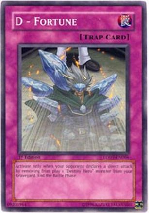 D - Fortune (LODT-EN066) - Light of Destruction Unlimited Light of Destruction Yugioh Single  Squirtle Squad Card Shop.