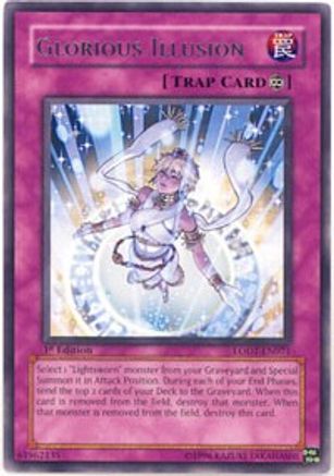 Glorious Illusion (LODT-EN071) - Light of Destruction 1st Edition Light of Destruction Yugioh Single  Squirtle Squad Card Shop.