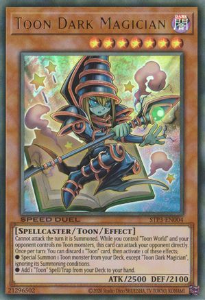 Toon Dark Magician (STP3-EN004) - Speed Duel: Tournament Pack 3 Unlimited Speed Duel: Tournament Pack 3 Yugioh Single  Squirtle Squad Card Shop.