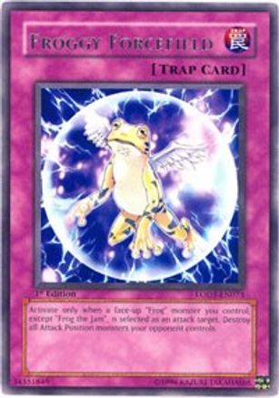 Froggy Forcefield (LODT-EN073) - Light of Destruction Unlimited Light of Destruction Yugioh Single  Squirtle Squad Card Shop.