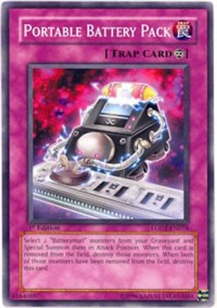 Portable Battery Pack (LODT-EN074) - Light of Destruction 1st Edition Light of Destruction Yugioh Single  Squirtle Squad Card Shop.