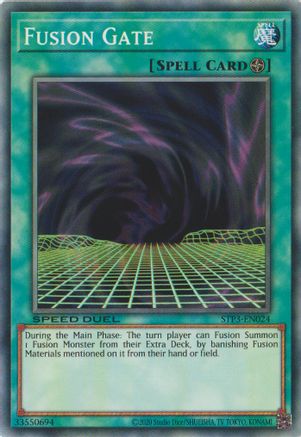 Fusion Gate (STP3-EN024) - Speed Duel: Tournament Pack 3 Unlimited Speed Duel: Tournament Pack 3 Yugioh Single  Squirtle Squad Card Shop.