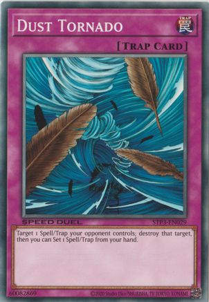 Dust Tornado (STP3-EN029) - Speed Duel: Tournament Pack 3 Unlimited Speed Duel: Tournament Pack 3 Yugioh Single  Squirtle Squad Card Shop.