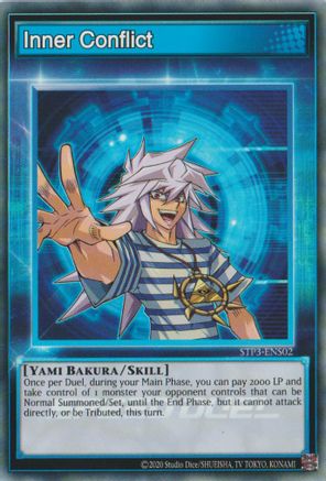 Inner Conflict (STP3-ENS02) - Speed Duel: Tournament Pack 3 Unlimited Speed Duel: Tournament Pack 3 Yugioh Single  Squirtle Squad Card Shop.
