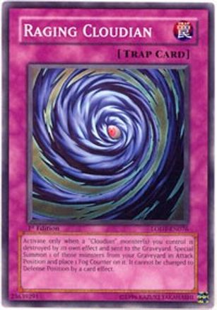 Raging Cloudian (LODT-EN076) - Light of Destruction Unlimited Light of Destruction Yugioh Single  Squirtle Squad Card Shop.