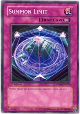 Summon Limit (LODT-EN079) - Light of Destruction 1st Edition Light of Destruction Yugioh Single  Squirtle Squad Card Shop.