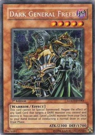 Dark General Freed (LODT-EN083) - Light of Destruction 1st Edition Light of Destruction Yugioh Single  Squirtle Squad Card Shop.