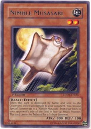 Nimble Musasabi (LODT-EN086) - Light of Destruction Unlimited Light of Destruction Yugioh Single  Squirtle Squad Card Shop.